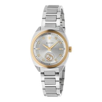 Gucci Interlocking Horloge - Dames - Horloges - Grijs - ONE Size - Accessoires