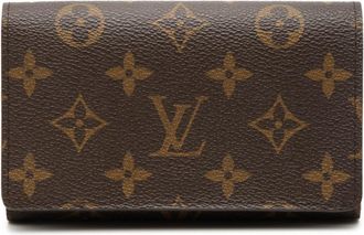 Louis Vuitton Brown Monogram Monogram Wallet (Bi-Fold) (Pre-Owned)