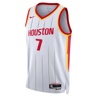 Nike Houston Rockets Association Edition Kevin Durant Nike Mens Dri-FIT NBA Swingman Jersey in White | II5174-100