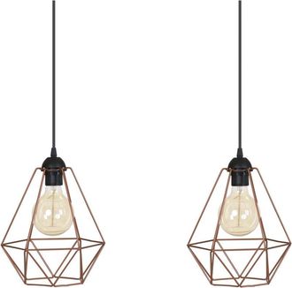 OEM L&aacute;mpara Colgante Retro Loft De Cobre Edison Original