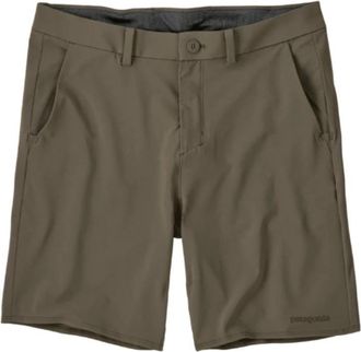 Patagonia Hydropeak Hybrid Walk Shorts - Heren - Outdoor korte broeken - Groen - W38 - Polyester - Fitness