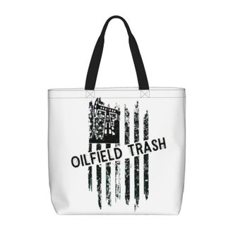 Generic Women Handbag Oil Field Lives Matter Ladies Shopping Shoulder Bag Large Capacity Lightweight Crossbody Bags, For Graduation, Christmas, Swim, Daily, B