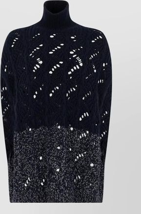 Fabiana Filippi cashmere silk wool turtleneck jumper