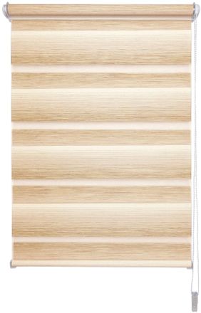 Liedeco Doppelrollo »Farbverlauf« Lichtschutz ohne Bohren