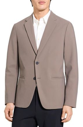 Theory Clinton Precision Ponte Knit Blazer in Morel - 2My at Nordstrom, Size 36