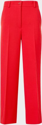 Akris Chiara Wool Gabardine Pants
