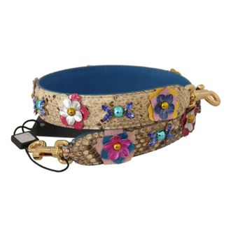 Dolce & Gabbana Pre-owned Accessories, female, Multicolor, Size: ONE SIZE Pre-owned Leather home-office