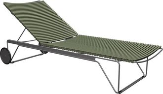 Houe CLICK Chaise Longue verstellbar, olivgr&uuml;n