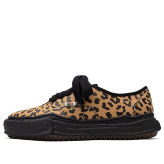 Miharayasuhiro BAKER OG Sole Leopard Canvas Low-top Sneaker Brown A10FW719-BRN