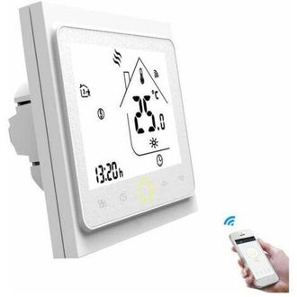 OEM Termostato Wifi Para Calderas De Gas/agua, Calentadores De Agua A Gas Programables, Compatible Con La Aplicaci&oacute;n Smart Life/tuya Y Los Sistemas Alexa 