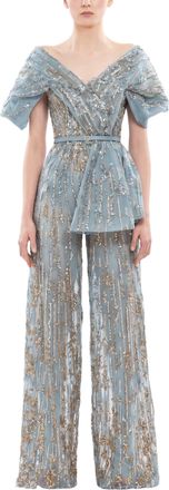 Saiid Kobeisy Embroidered Jumpsuit