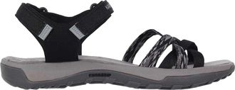 Karrimor Salina platte sandalen voor dames (Zwart/Grijs)
