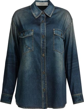 Golden Goose Denim Overshirt Jacket