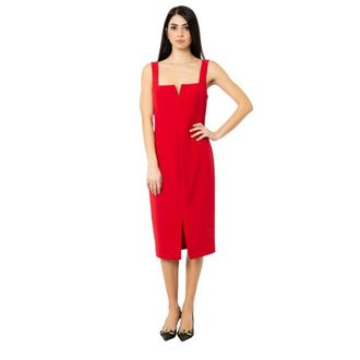 Simona Corsellini Abito tubino Rosso, Donna, Taglia: L