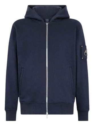Moose Knuckles Hartsfield zip-up hoodie - Blue