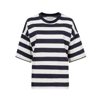 &Acirc;m&egrave; Dames, Tops, Blauw, Maat: XS Katoen