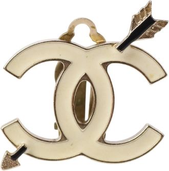 Chanel Plating Clip Earrings (Pre-Owned)