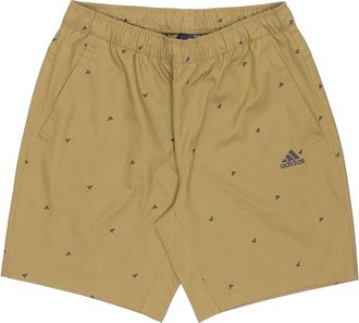 adidas Fi Short Aop Logo Printing Athleisure Casual Sports Shorts Olive Green GP0947