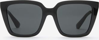 Burberry Check Engraved Square Sunglasses