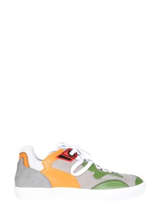 N&deg;21 Sporty Hybrid Sneakers With Suede