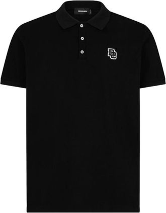 Dsquared2 Tennis Fit D2 Logo Polo Shirt