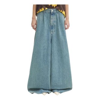 Sunnei Wide Jeans - Jeans - Mujer - Azul - XS
