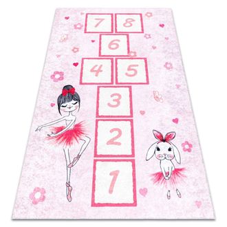 RugsX RugsX Junior Rug in Pink | Size: 200 cm x 290 cm