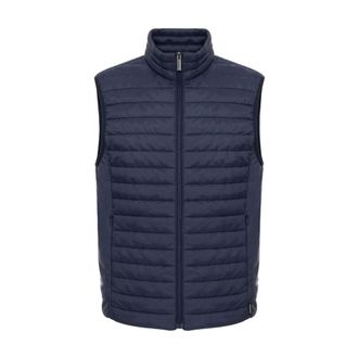 Colmar Ultra Lichtgewicht Vest - Heren - Sport - Blauw - Maat: L Zijde