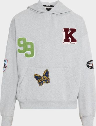 Ksubi Mens Patched Ekcess Hoodie