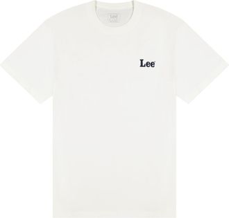 Lee T-Shirt LEE Lee T-Shirt Good Day, Herren, Gr. M, wei&szlig;, Obermaterial: 100% Baumwolle CO., Shirts T-Shirt