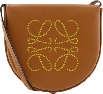Loewe Pre-owned Pochette Pouch Schoudertas - Dames - Vintage Schoudertas - Bruin - ONE Size - Leer - Vintage