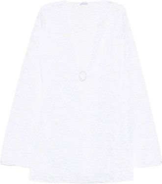 Os&eacute;ree Bridal o Lover Lace Kaftan