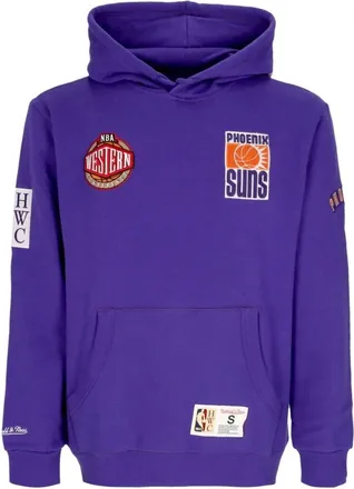 Mitchell & Ness Phoenix Suns Fleece Hoodie Paars - Heren - Hoodies - Paars - XL - Katoen - Hoodies & sweatvesten