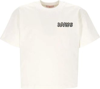 Jaws T-shirt con stampa - Toni neutri