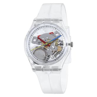 Swatch Clearly Gent Quartz Watch SO28K100-S06