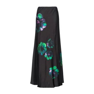 Pinko Floral Pattern Zip-Fastening Skirt