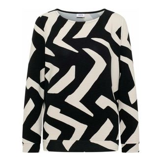 Cecil Ottoman Shirt - Dames - Truien - Veelkleurig - Maat: S Viscose