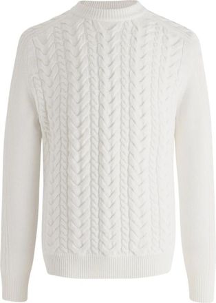 Fusalp Branor Sweater - Heren - Sportshirts - Wit - XL - Wol - Fitness
