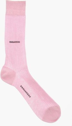 Dsquared2 Long Ribbed Cotton Socks size 42