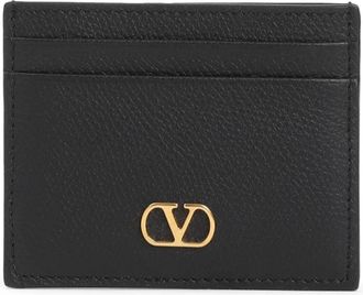 Valentino Garavani Zwarte Accessoires Portemonnees Aw 25 - Dames - Portefeuilles - Zwart - ONE Size - Leer - Accessoires