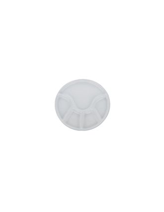 KELA Kela Plato Para Fondue Blanco 21,5 Cm En Cer&aacute;mica