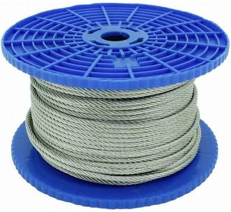 Viso Bobina De Cable Textil 6x7 &Oslash; Interior 4 / Exterior 5 Viso L.50m - Ctg509nb