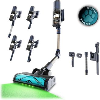 Cecotec Cecotec Aspiradora Escoba Sin Cable Conga Rockstar Rs90 Pet Flex Detect. 650w, Succi&oacute;n 230aw Y 30kpa, Cepillo Antienredos