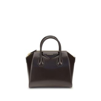 Givenchy Bruine Kalfskerf Bos Taurus Handtas