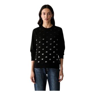 Karl Lagerfeld Mujer, Sudaderas, Negro, Talla: S