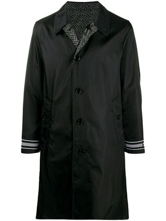Burberry Trench Monogram reversibile - Nero