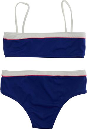 Marni Girls One-Piece Swimsuit Blue Nylon Swimsuits Sea Clothing