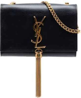 Saint Laurent Pre-owned Saint Laurent Small Smooth Calfskin Monogram Kate Tassel Crossbody Ladies TP1EW2S2LSIZ94U7