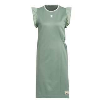 adidas (WMNS) adidas Neo Basketball Dresses Olive Green IJ6605