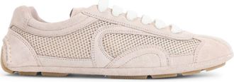 Prada Pink Suede Sneakers